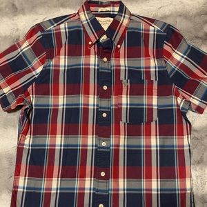 Abercrombie and Fitch short sleeve button up. XL